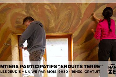 Chantier participatif "Enduit terre"