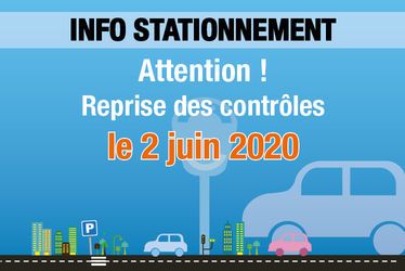 Info stationnement 2 juin
