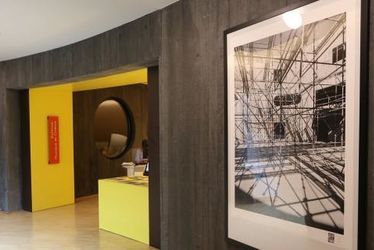 "De béton et de lumière", une exposition d'olivier Roche à la bibliothèque Niemeyer