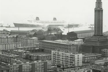 Arrivée du France au Havre, 23 novembre 1961
