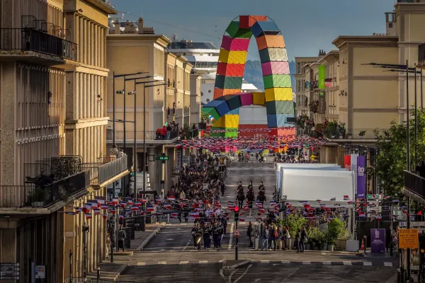 Cérémonie pour le 80e anniversaire de la Libération du Havre