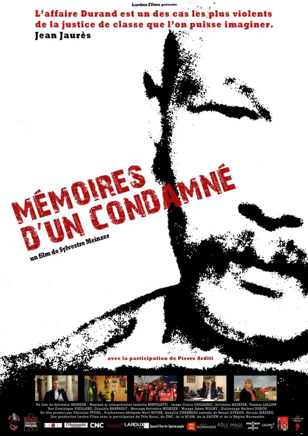 Affiche du documentaire Mémoires d'un condamné