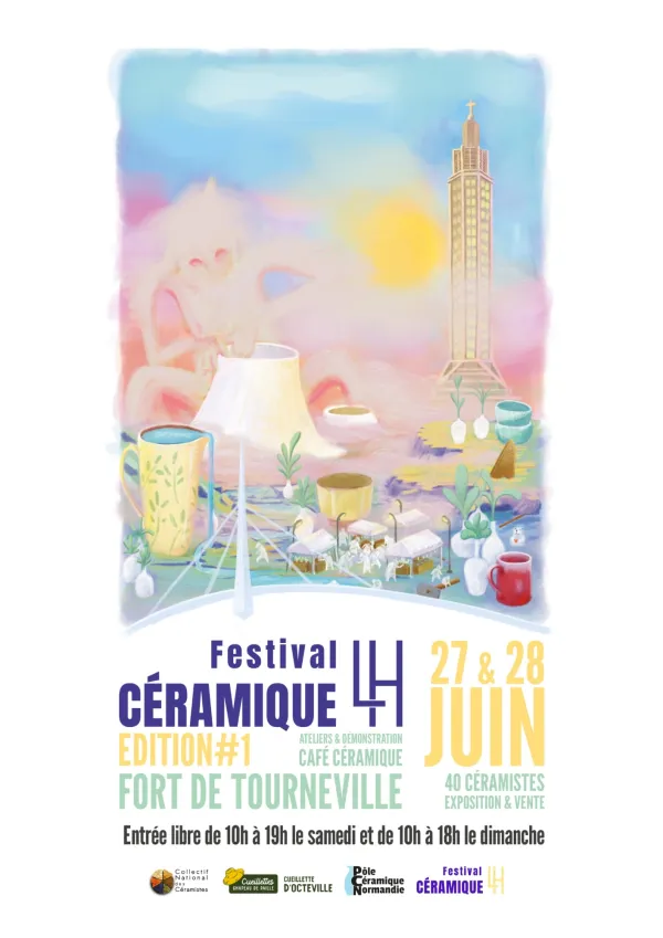 Affiche du festival de céramique