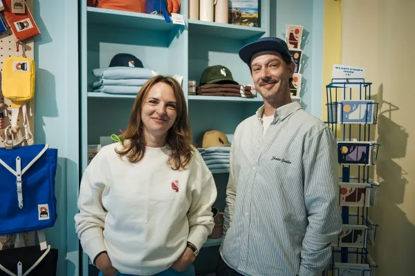 Camille Sanson et David Kerbourch, créateurs de la boutique Aprèm
