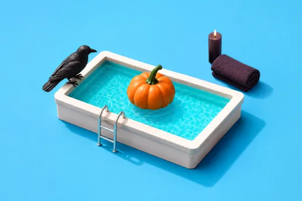 Soirée Aqua Halloween à la piscine du Cours de la République
