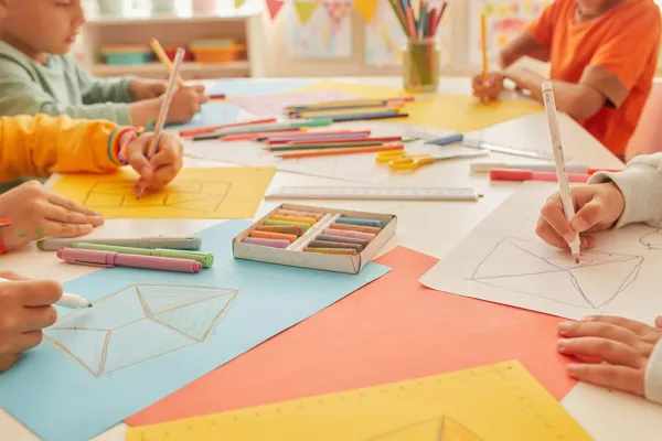 Atelier créatif : art en herbe
