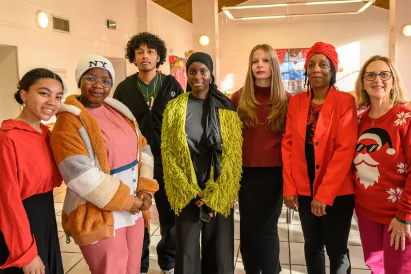 Les membres de l'association Parents des Quartiers Nord