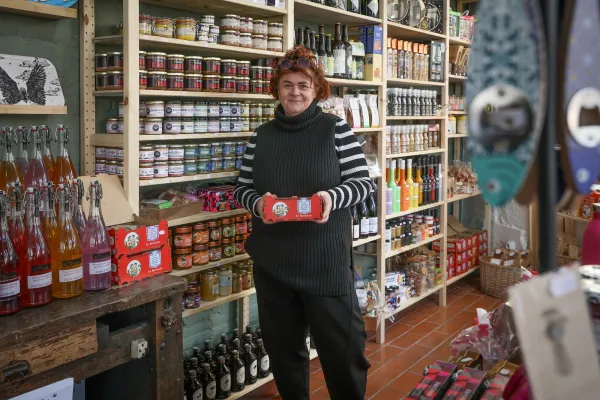 Gaëlle Petithon, créatrice de la boutique Au Panier Percé
