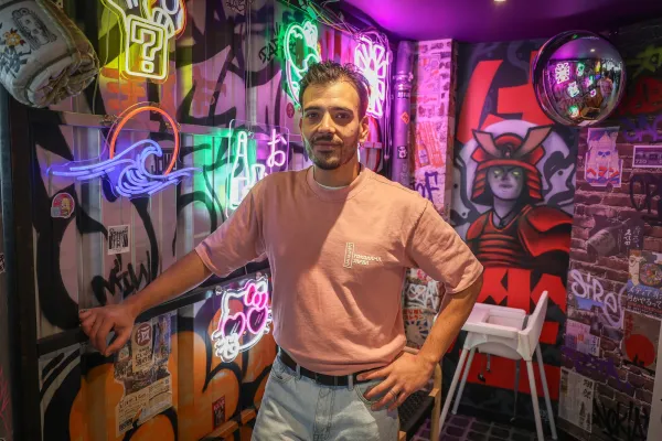 Alexandre Broedl Palmieri, créateur du restaurant Babayoshi