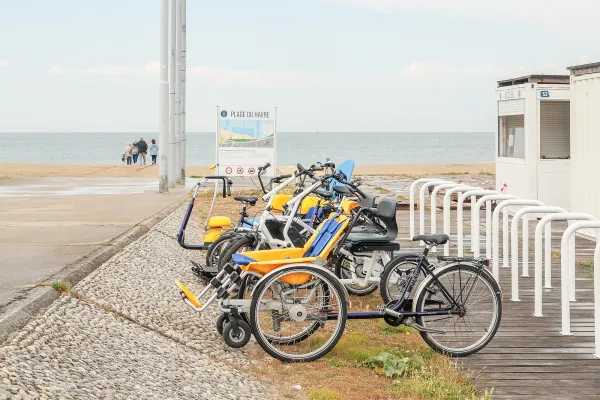 Vélos adaptés en location aux Bains Maritimes