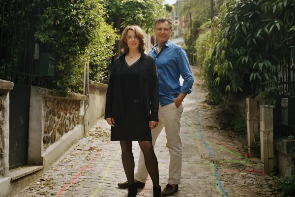 Catel Muller et José-Louis Bocquet, auteurs de bandes dessinées