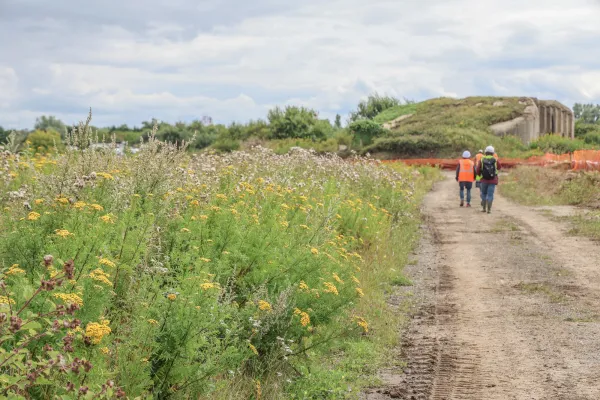 Début du chantier de réhabilitation des anciennes décharges de Dollemard