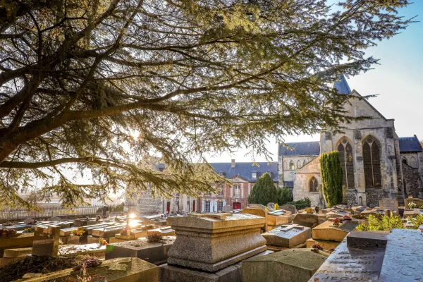 Cimetière de l'abbaye de Graville