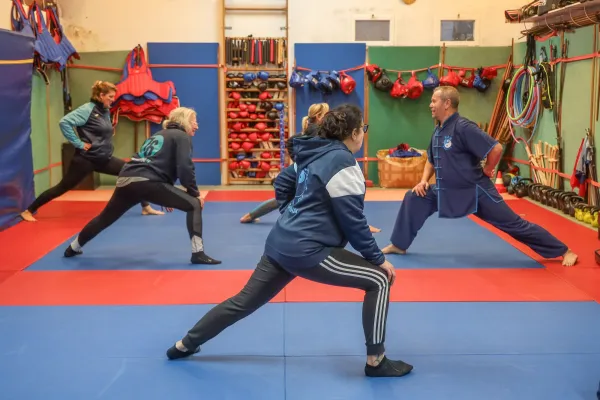 Séance d'entraînement au HAC Kung-fu