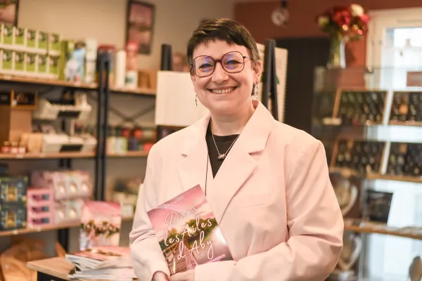 Eve Legallais, de l'association Ang'ailes