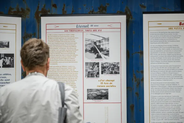 Exposition "Mémoires des Tréfileries" au Hangar Zéro