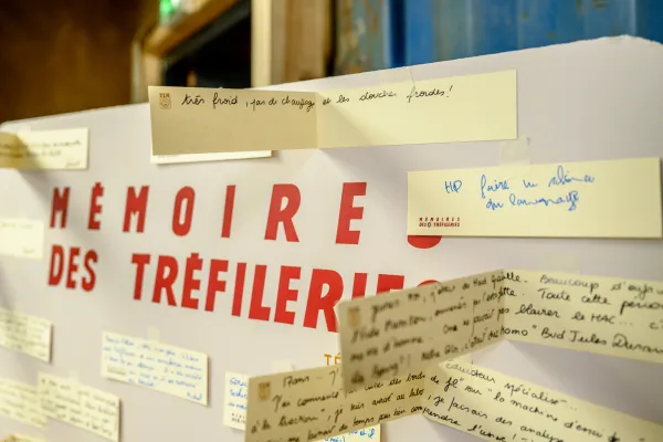 Exposition "Mémoires des Tréfileries" au Hangar Zéro