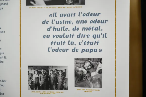 Exposition "Mémoires des Tréfileries" au Hangar Zéro