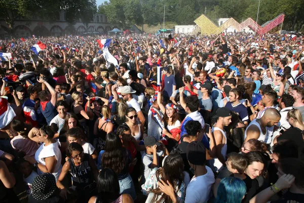 Fan zone de la coupe du monde 2018