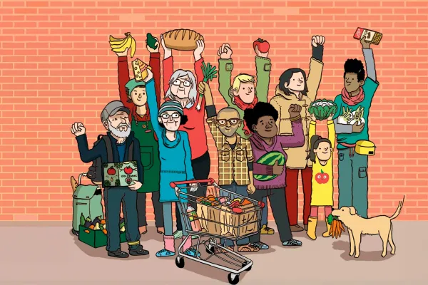 Extrait de l'affiche de Food Coop (2016) - Tom Boothe