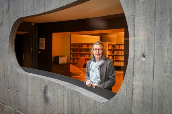 Françoise Sogno, architecte de la bibliothèque Oscar Niemeyer