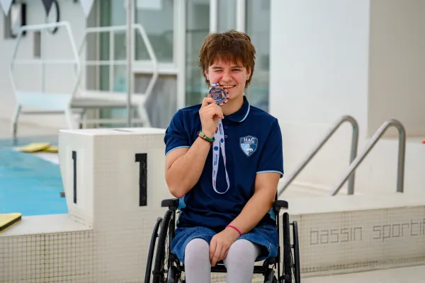 Gabrielė Čepavičiūtė, paranageuse médaillée de bronze aux Championnats d'Europe
