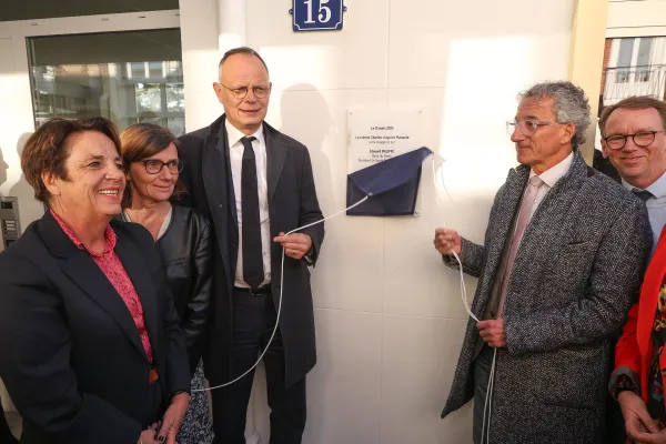 inauguration de la crèche Marande
