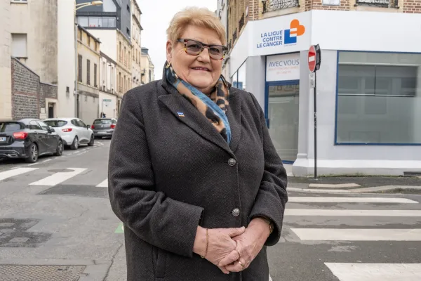 Laurence Lanieu, référente bénévole de l’espace du Havre à La Ligue contre le cancer