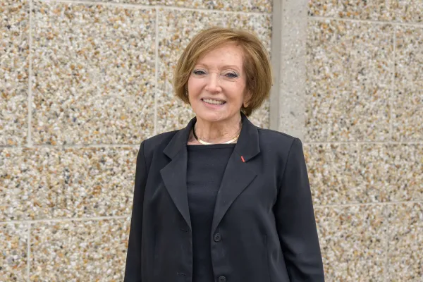 Christiane Schmuckle-Mollard, présidente du conseil scientifique pour le 20e anniversaire du classement du centre reconstruit du Havre sur la Liste du patrimoine mondial de l’UNESCO