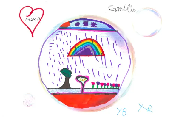 Dessin lauréat du concours de dessin Juste Humain