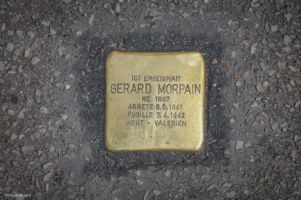 Pavés de mémoire 2025 - Hommage à Gérard Morpain 