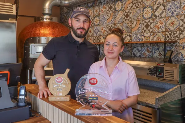Jimmy et Veko Pestel, de la pizzeria Giacomo