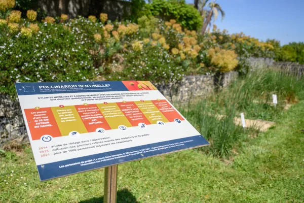 Le pollinarium sentinelle du Havre aux Jardins suspendus