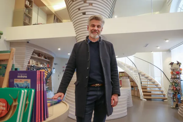 Romain Greif, architecte en charge des travaux du  Muséum d’histoire naturelle