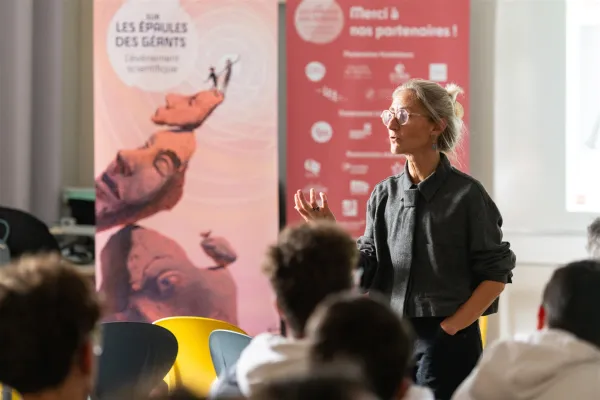 Intervention au lycée Schuman Perret - Sur les épaules des géants 2025
