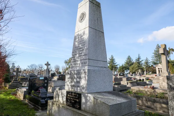 Tombe de Jules Durand au cimetière Sainte-Marie