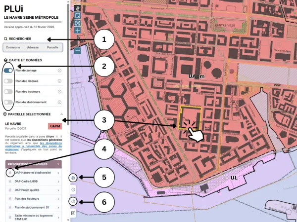Comment utiliser la cartographie interactive du PLUi ?
