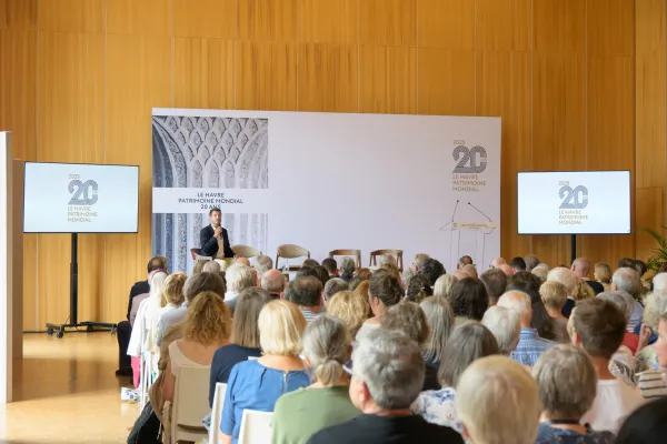 Conférence « Le Havre ou la prouesse d’une reconstruction » pour les 20 ans de l'inscription du Havre à l'UNESCO