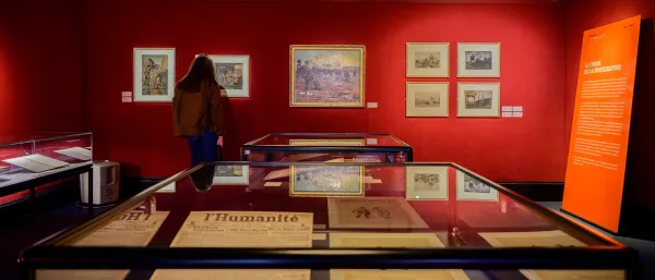 Exposition Jules Durand, le Dreyfus ouvrier, à la bibliothèque Salacrou