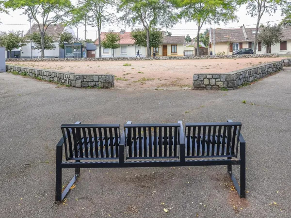 Le banc du boulodrome