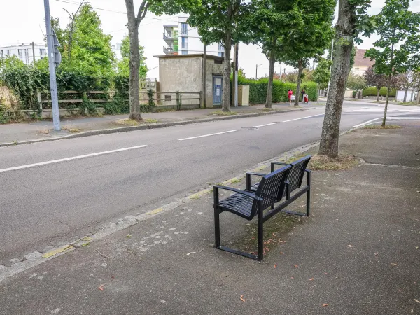 Banc 2 places, espace de repos