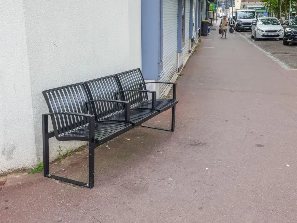 Banc 2 places, espace de repos