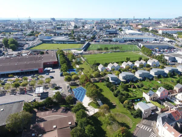 Le nouveau parc sportif paysager dans les quartiers sud du Havre (Vallée Béreult) 