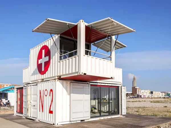 Poste de secours de la plage du Havre